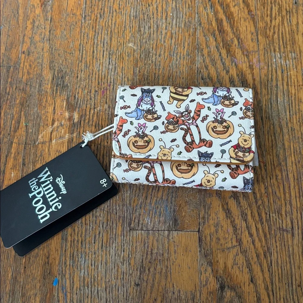 Disney Loungefly Winnie the Pooh Halloween costumes mini wallet - Picture 5 of 5